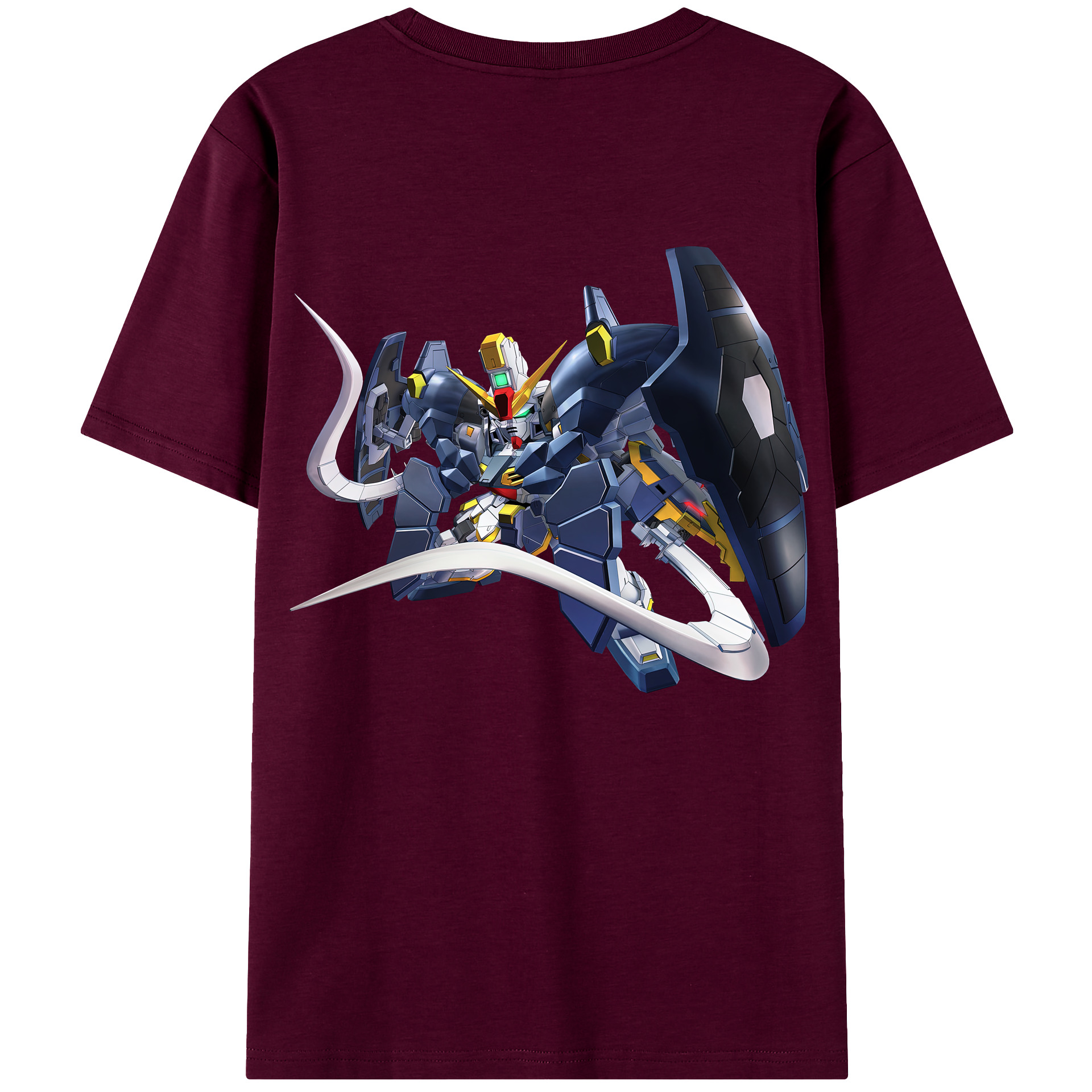 （画像用） 機動戦士ガンダム Mobile Suit Gundam レディース半袖Tシャツ(バックプリント)